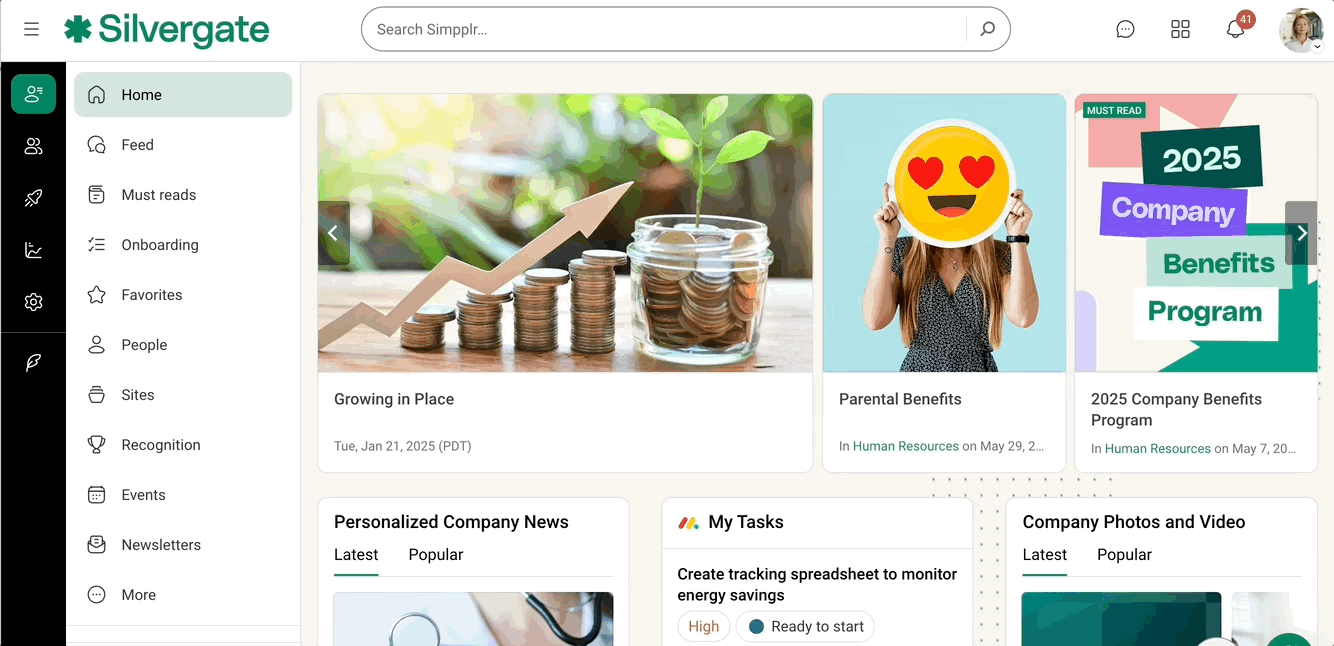 Content feed posts.gif